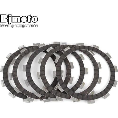 Motorcycle Friction Clutch Plates FOR Suzuki RM250 N/T/X/Z/D/E/F 1979-1985 PE250 T/X/Z 1980-1982