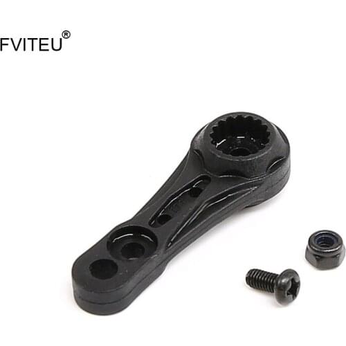 FVITEU Plastic double-sided steering servo arm 15T/17T for 1/5 LOSI 5IVE-T ROVAN LT King Motor X2