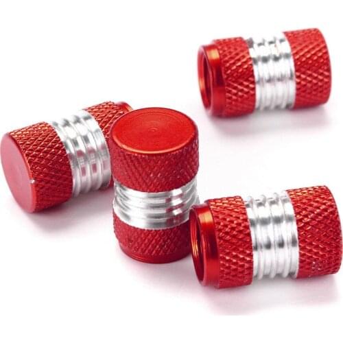 Automobile tire aluminum alloy American valve cap dust cover dust cap 4pcs ALUMINUM Alloy Car Wheel Tire Valve Stem Cap Dust