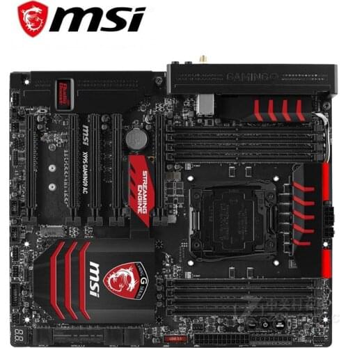 For MSI X99S GAMING 9 AC Motherboard LGA 2011 V3 DDR4 For Intel X99A X99M Desktop Mainboard SATA III PCI-E X16 Used