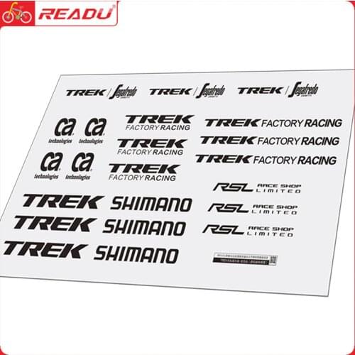 Bicycle Frame Stickers MADONE 9 Road Bike Decals Segafredo ZANETTI Frame Helmet Stickers Transparent Bottom Original Craft