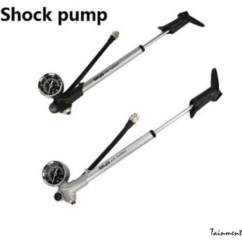GS-02D Portable Bicycle Pump Front Fork High Pressure Air Shock Pump Rear Suspension with Mini Inflatable Hose Riding Tools New