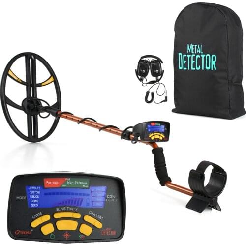 Professional High Sensitivity Underground Metal Detector Gold Digger Jewelry Hunting Treasure Search LCD Display Bigger 11.5