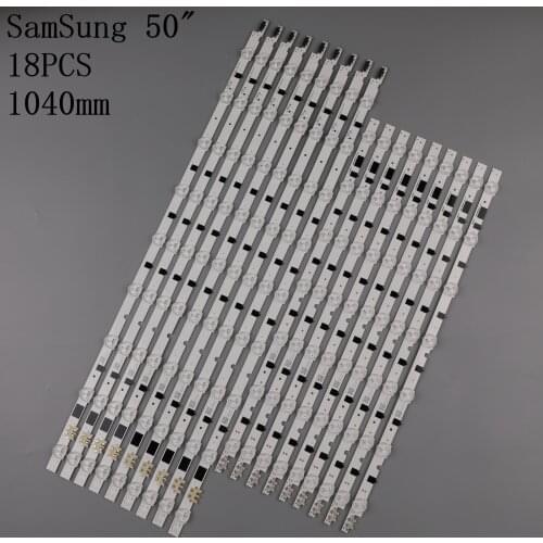 18pcs x 50 inch LED Backlight for Samsung UA50F5080AR UN50F6400AF BN41-02028A HF500BGA-B1 2013SVS50F D2GE-500SCB-R3 T500HVF02.4