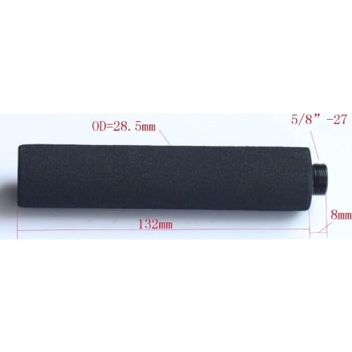 5/8"-27 Male 3/8" Female Universal Microphone Shock Mount Foam Handle for microphone