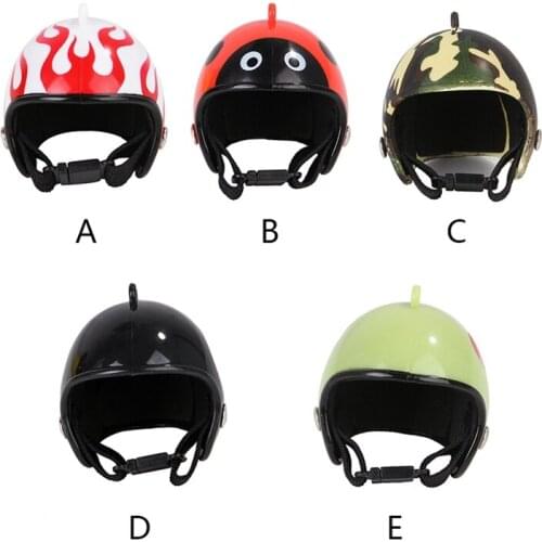 1Pcs Cute Plastic Chicken Hat Helmet Chicken Protection Head Cover Small Pet Hard Hat Bird Headgear Pet Supplies Hat Costume