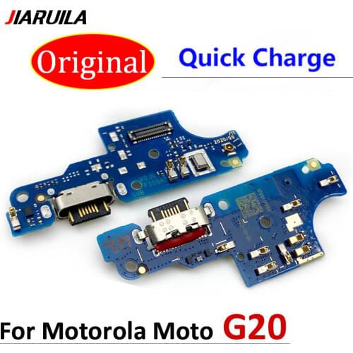 Original For Motorola Moto E4 Plus Micro USB Charger Dock Connector Charging Port Microphone Flex Cable