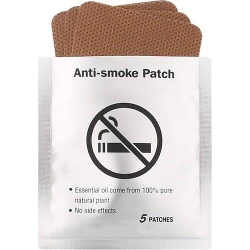 35PCS/7bags Natural Ingredient Anti Smoke Patch Reduce Smoke Desire Stop Smoking Quit Smoking Patches Safe for Use