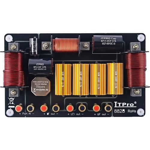 AIYIMA Home Speaker 2 Way Crossover Audio Filter 1500W 1800W 2000W Professional Frequency Divider DIY 12-18 Inch Stage Speaker