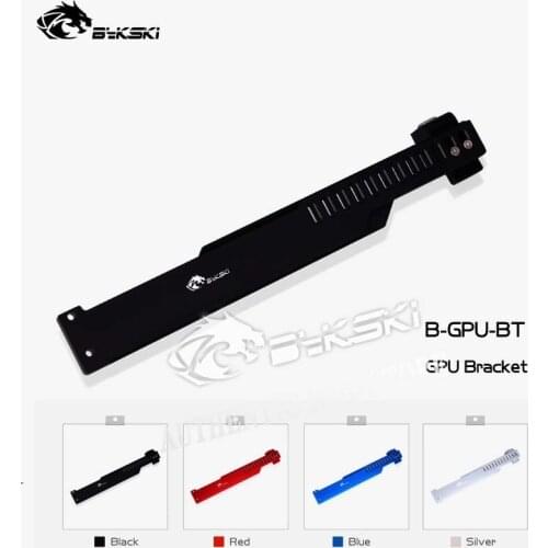 Bykski Graphics Card Bracket Aluminum Alloy VGA GPU Companion Support Jack Companion Anti-bending Anti-sag Holder B-GPU-BT