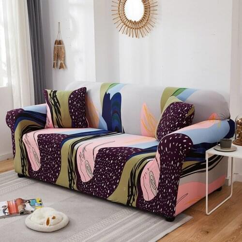 Sofa Cover for Living Room Elasticity Non-slip Couch Slipcover Universal Spandex Case for Stretch Sofa Cover 1/2/3/4 Seater