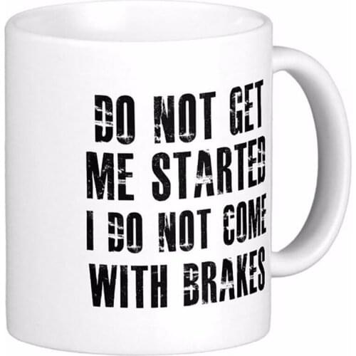 Attitude Designs White Coffee Mugs Tea Mug Customize Gift By LVSURE Ceramic Mug Travel Coffee Mugs