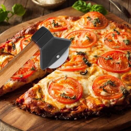 Health Pies Pizza Wheel Cut Tools Axe-shape Stainless Steel Household Kitchen Bread Waffle Cookies Cake Cutting Tool