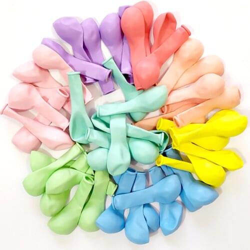 Birthday Party Decoration 5 - 36inch Latex Balloons Baby Shower New Year Festival Decor Macaron Pastel Candy Big Baloon Wedding