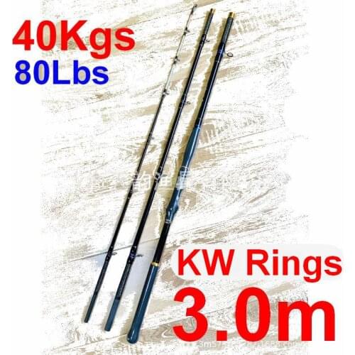 TENYUN Trout King 150-300# Bait 600-1200g 40KG 80Lbs 3.0m 3m Surfcasting Carbonfiber Rod 12 Rings Tip Dia. 3.8 Butt 20.8mm 508g