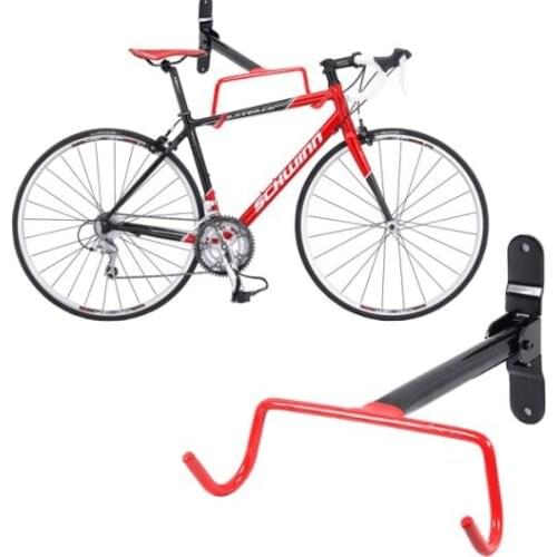 Wall Mount Bicycle Holder Foldable Bike Display Rack Anti-Scratch Hanging Stand