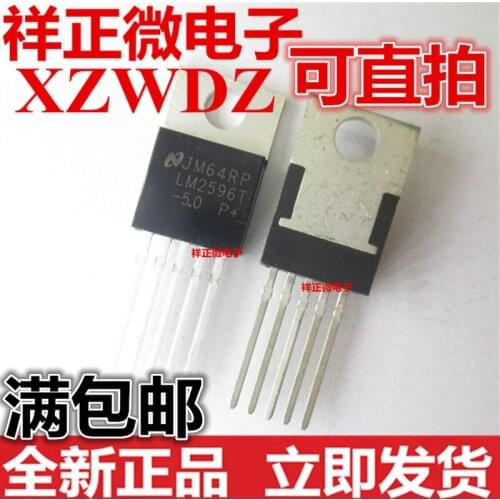 New In stock 100% Original LM2596T-5.0 LM2596-5.0 TO220-5 PMIC - - DC DC