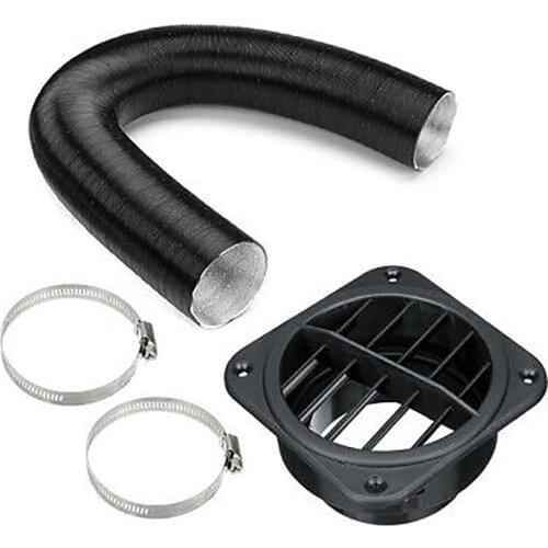 Parking Air Heater Air Outlet Pipe Car Heater Accessories Square Air Outlet for 2KW Crude Oil Air Heaters