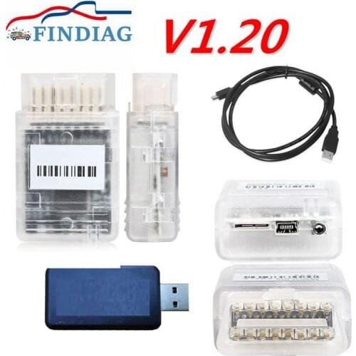 Newest OBD V1.20 ECU Programmer & Gearbox Power Upgrade Tool 1.20 New Add for Honda for Toyota for Hyundai/F-o-r-d/V-W 1.95