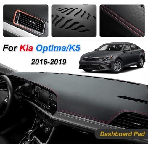 For Kia Optima Jf 2016 2017 2018 2019 K5 Anti-Slip Mat Dashboard Cover Sunshade Dashmat Protect Carpet Anti-Uv Car Accessories