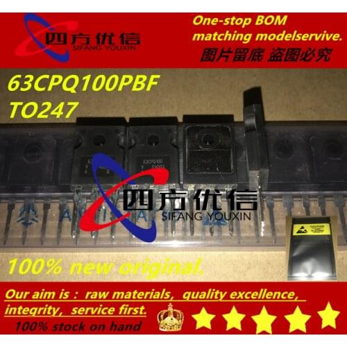SIFANGYOUXIN 100% new original (10PCS) 63CPQ100PBF 63CPQ100 60CPH03PBF 60CPH03 60APH03PBF 60APH03 60APU02PBF 60APU02 TO247