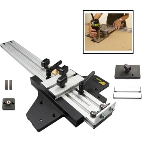 Universal Engraving Machine Guide Rail Linear Slide Orbit for Engraving Straight and Round for Woodworking DIY Tools