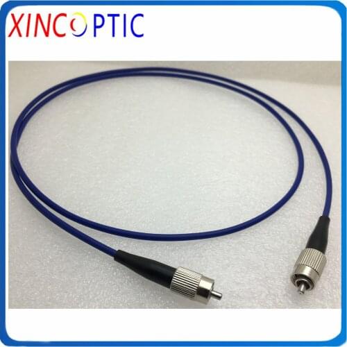 UV-VIS Optimized Quartz Fiber Metal Ferrule(200-1100nm,~0.22NA),ST/FC/SC/SMA-ST/PC 400um 3.0mm 3M Armored Fiber Optic Patch Cord