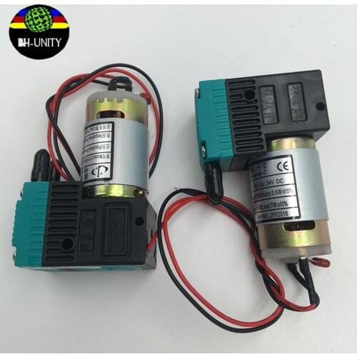 2pcs JYY air pump 7w for air liquid for spt konica xaar polaris dx4 dx5 dx7 5113 tx800 xp600 printhead solvent printer ink pumps
