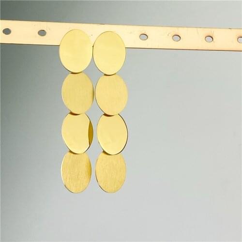 2021 Europe and the United States cross-border new exaggerated personality earrings female geometric round temperament simple co