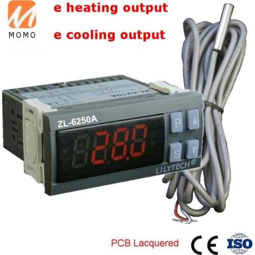 ZL-6250A, Constant temperature control, Dual output thermostat, cooling / heating automatic switch, Lilytech