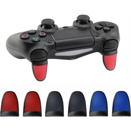 1 Pair New Anti Slip L2 R2 Trigger Extended Buttons Kit For PS4 Controller Analog Extenders Thumbtick