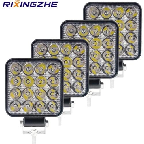 2PCS 12V 54W Wrok Light led bar LED lightbar 3030 LED 18SMD for Truck Tractor SUV 4x4 Car Led Headlights Lighting Spot work bar