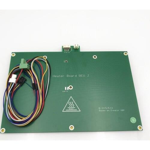 Funssor 24V flashforge Creator pro/Dreamer 3D printer replace heated bed with cable