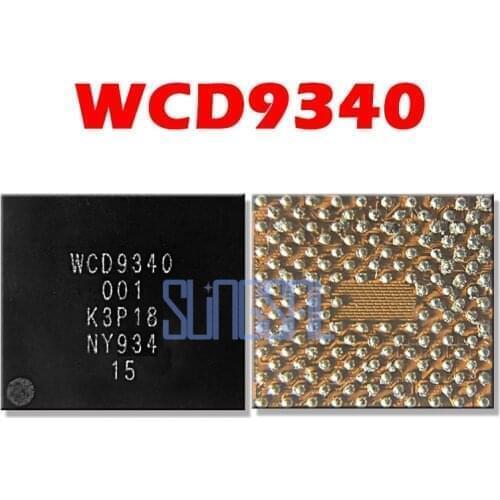 5pcs/lot 100% Original WCD9340 001 audio IC chip For xiaomi 8 mix2S 6X ring S8 S8