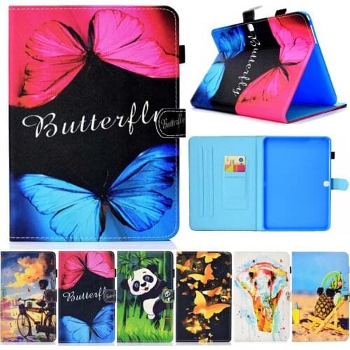 Case For Kobo Clara HD 2018 6 inch Cover Smart leather Cartoon Card slot case 2019 Newest Tablets e-books case for KOBO CLARA HD