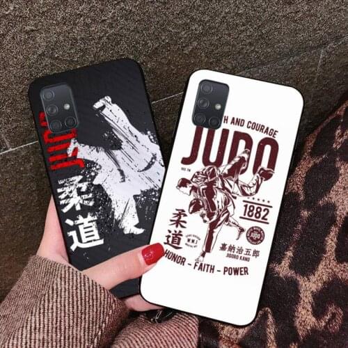 CUTEWANAN Judo Jiu Jitsu Coque Shell Phone Case For Samsung A10 A20 A30 A40 A50 A70 A80 A71 A91 A51 A6 A8 2018