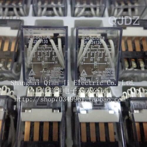/ HJ4-DC12V-6 AHJ324130 relay on behalf of MY4NJ 12V
