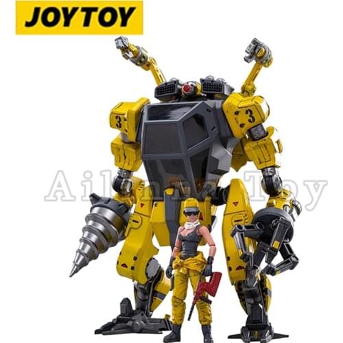 JOYTOY 1/18 Action Figure Mecha NOS 03 Maintenance Anime Collection Model Toy For Gift Free Shipping