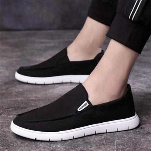Canvas Shoes Man Flats Loafers Sport Men Shoes Fashion New Casual Shoes for Mens Trainers Light Weight Shoes Outdoor Sneakers