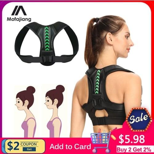 Posture Corrector Adjustable Back Posture Corrector Back Support Spine Brace Belt Effective Back Postural Trainer Pain Relief