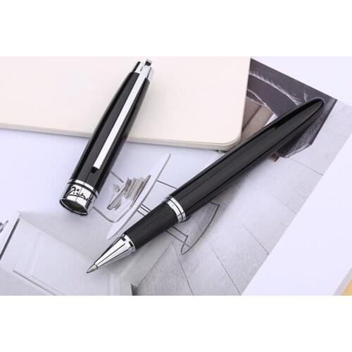 Picasso 912 Brand New Daphne Pimio Metal Roller Ball Pen Black Barrel And Silver Clip Business Writing Pen No Gift Box
