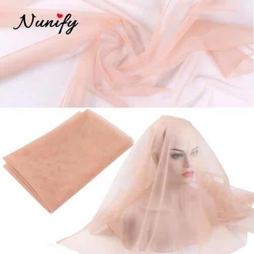 Nunify 1 Pcs Swiss Lace For Wig Making 1/4 Yard Weaving Wigs Lace Front Hair Net Toupee Frontal Closure Net For Making Wigs
