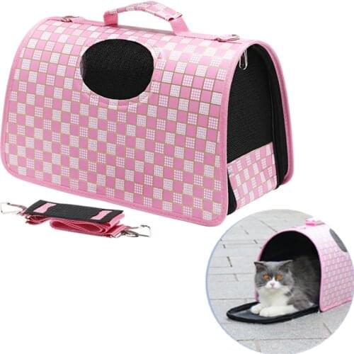 Pet Handbag Handle Bag Packets Pet Backpack Messenger Carrier Bags Cat Dog Carrier Breathable for Outgoing Travel