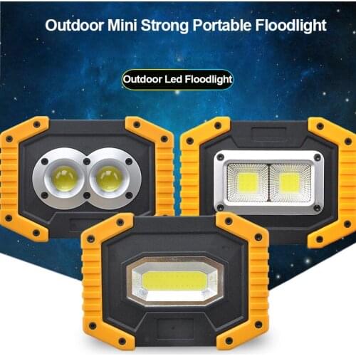 Waterproof Portable LED Work Light Outdoor Travel Lamp For Camping Lantern For Car Repair Fishing Workshop SOS Model Flashlight