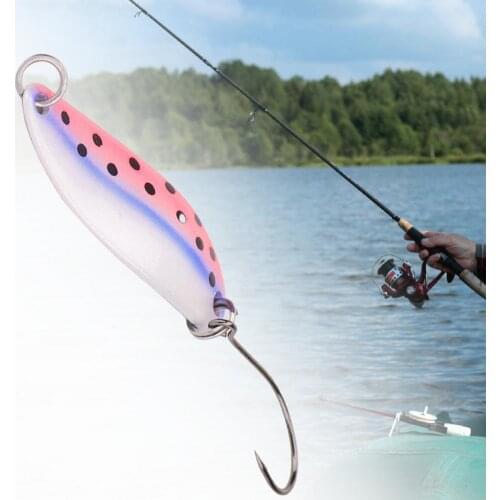 Iron 2.5g Fish-Shaped Fake Lure with Sharp Hook Bionic Hard Bait for Sea Fishing