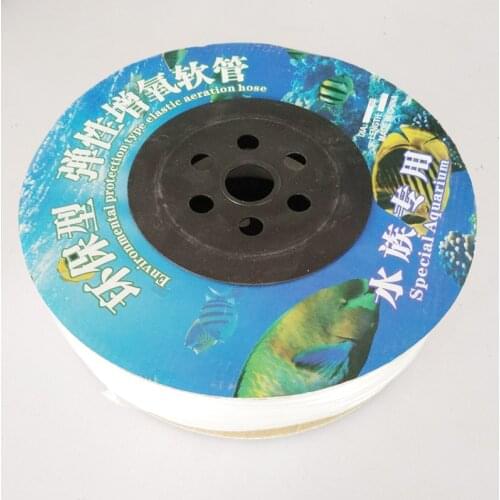 100M 4mm*6mm Aquarium Acuarios Oxygen Pump Hose Air Bubble Stone Aquarium Fish Tank Pond Pump Tube Oxygen Pipe