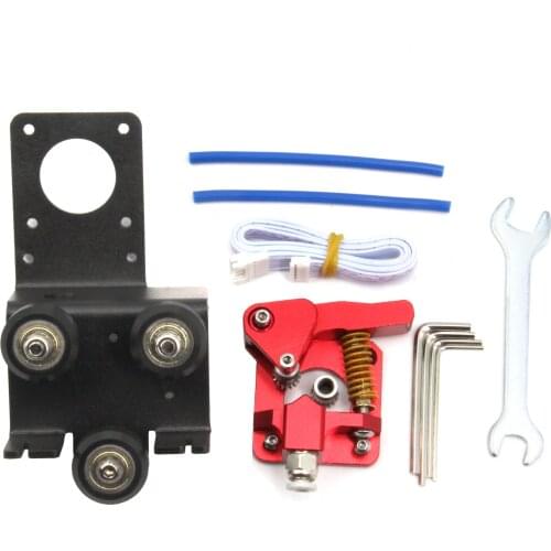 3D Printer with Pulleys Direct Drive Plate Extruder with dual gear Upgrade Kit for Ender-3, CR-10,Direct Extruder Adapt Plate