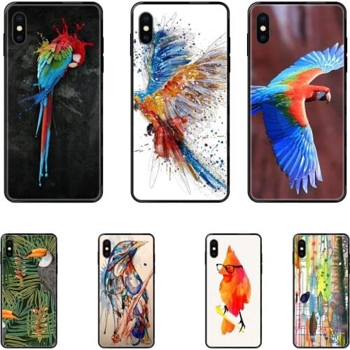 Black Soft Top Detailed Popular Case Cheap Junior Birds On The Tree Flying For Samsung Galaxy A70 A71 A70E A5 A6 A7 A8 A10 A10S