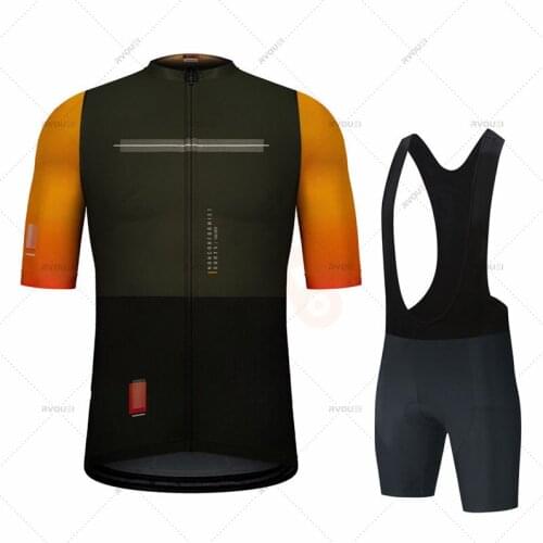Cycling Jersey 2021 Team Spain Men Cycling Set Racing Bicycle Clothing Suit Breathable Mountain Bike Clothes Sportwears