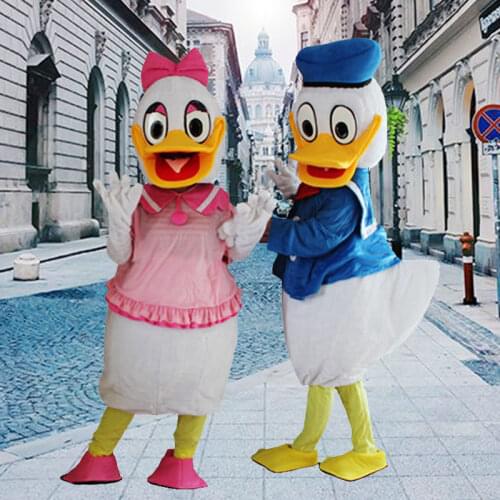Winnie The Hoop Halloween Cartoon Costume Donald Duck Daisy Mikey Minnie Mouse Show Costume Cartoon Animal Adults Show Clothing